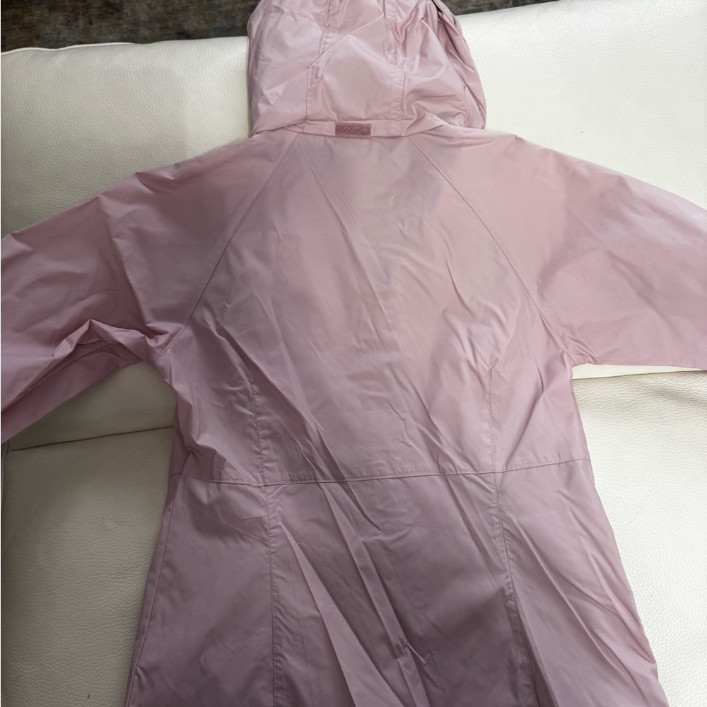 Columbia Women's Light Pink Hooded windbreaker Jacket - Picture 3 of 7
